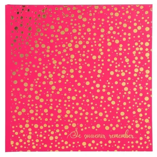 Livre album Plum - 30 pages - 25 x 25 cm - Framboise - Exacompta photo du produit