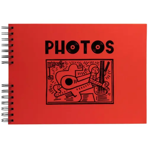 Alb spirale 50p no. 32x22 Musicart rouge photo du produit