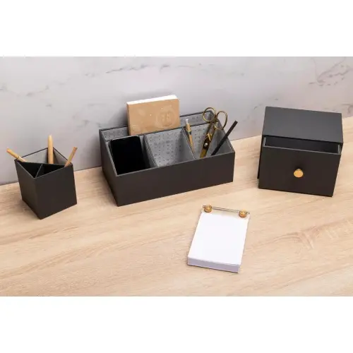 Boite photos OfficeByMe noir photo du produit