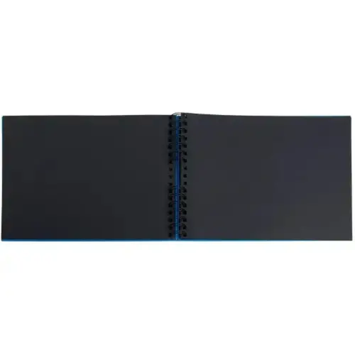 Alb spirale 50p noir 32x22 Musicart bleu photo du produit