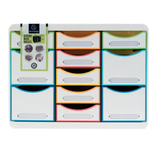 Store Box Multi Black Office Blanc/Arle. photo du produit