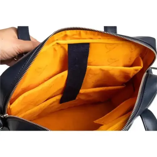 Sac a dos ordin. Exactive Cuir marine photo du produit