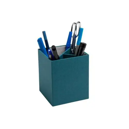 Pot a crayons carton OfficeByMe bleu photo du produit