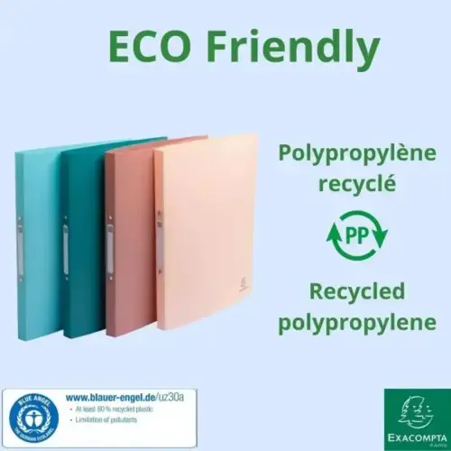 Classeur 2an 15mm PP A4 SKANDI coul.as photo du produit