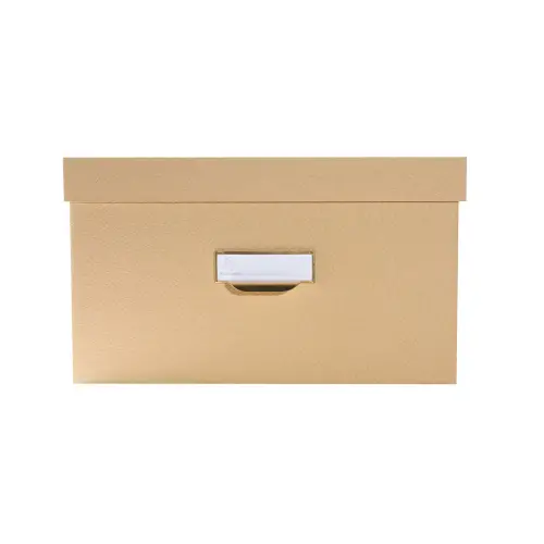 Lot de 3 boites gigogne OfficeByMe Beige - Exacompta photo du produit