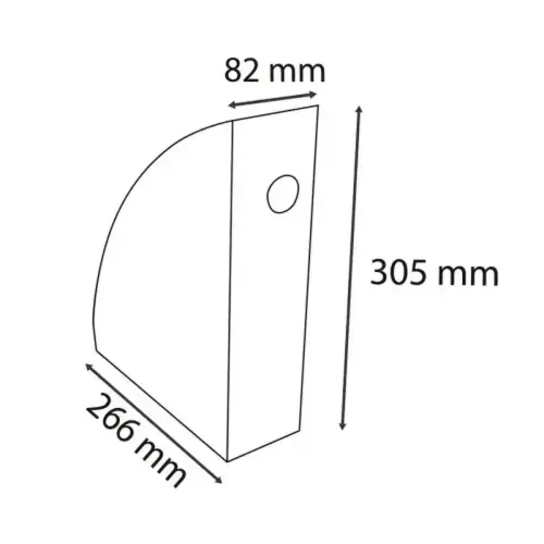 Porte-revues Mag-cube Skandi Bleu Pac. photo du produit