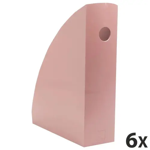 Porte-revues Mag-cube Skandi Vieux rose photo du produit