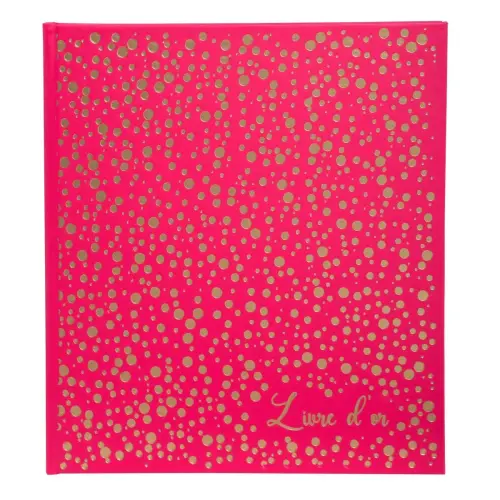 Livre d'or 140p or 21x19 Plum' Framboise photo du produit