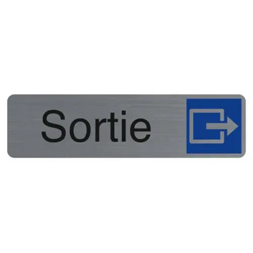 Plaque  adhesive Sortie FR photo du produit
