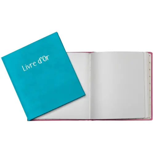 Livre d'or 140p 21x19 Skandi vieux rose photo du produit