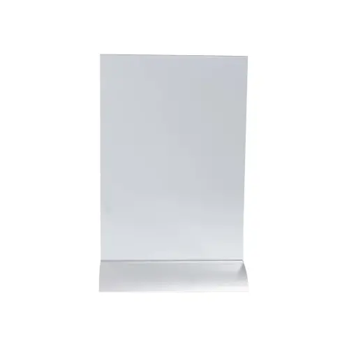 Porte-visuel vertical socle aluminium A4 - Exacompta photo du produit