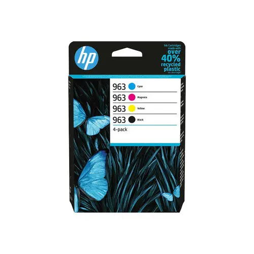 HP 963 CMYK Cartridge 4-Pack blister photo du produit