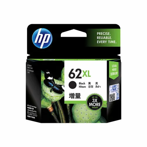 HP 62XL Black Ink Cartridge blister photo du produit