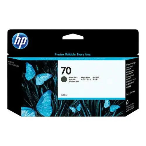 HP C9448A No70 Noire mate 130 ml photo du produit