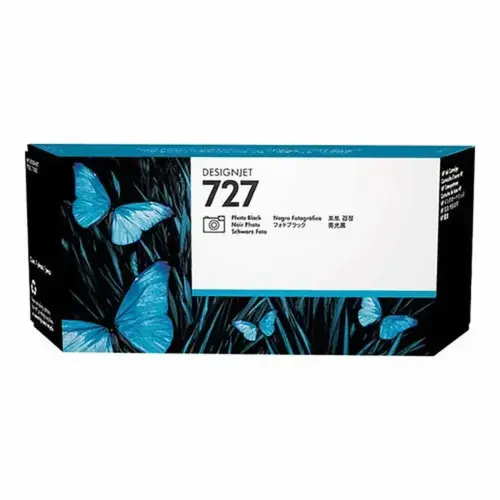 HP 727 cartouche encr Designjet noir pho photo du produit