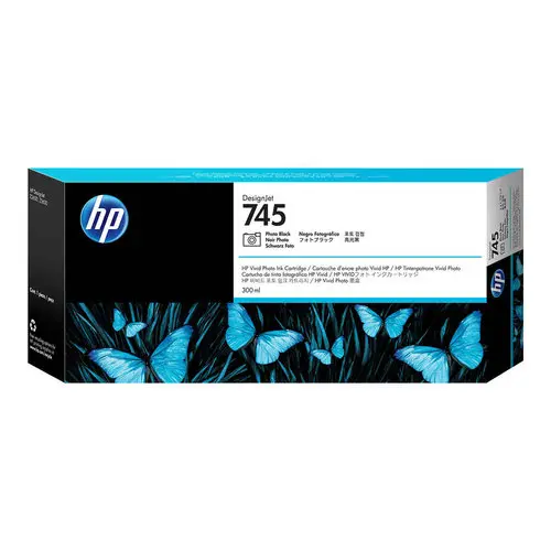 HP 745 300-ml Photo Black Ink Cartridge photo du produit