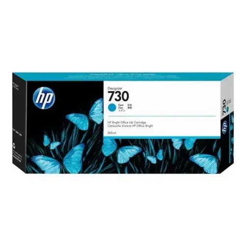 HP 730 300ml Cyan Ink Cartridge photo du produit