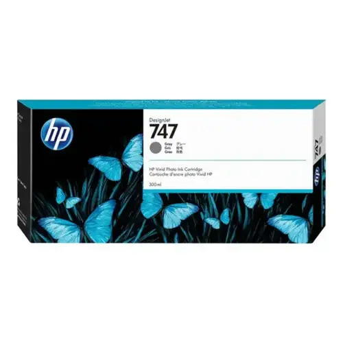 Cartouche d'encre 747 - Gris - 300 ml - HP photo du produit
