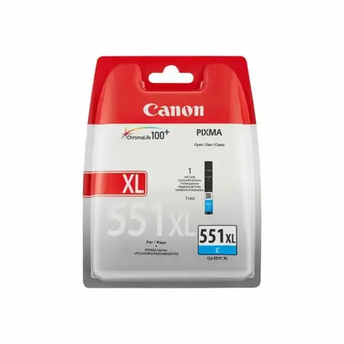 Cartouche d'encre CLI-551XL - Cyan - en vrac - Canon photo du produit