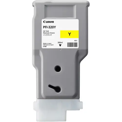 Cartouche d'encre PFI-320 - Jaune - 300 ml - Canon photo du produit