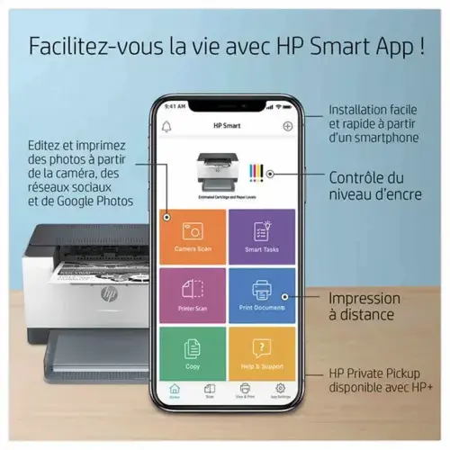 HP LaserJet M209dw Imp A4 Mono photo du produit
