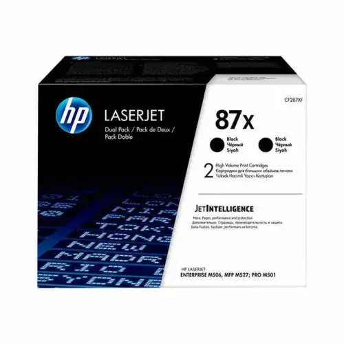 HP 87X 2-pack High Yield Black photo du produit