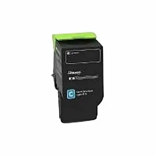 LEXMARK 78C20C0 Toner Cyan Prog ret 1,4K photo du produit