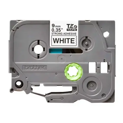 Brother TZES221 Ruban 9 mm Noir / Blanc photo du produit