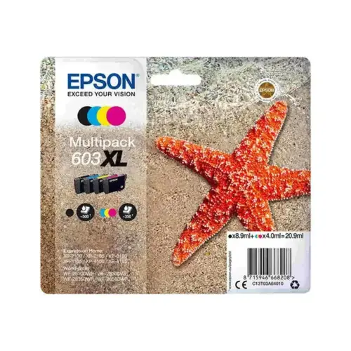 Epson C13T03A64010 Etoile/Mer PackXL X4 photo du produit
