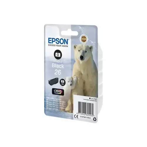 Epson C13T26114012 OURS POLAIRE BK Ph Bl photo du produit
