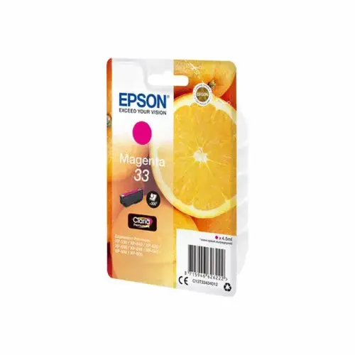 Cartouche d'encre C13T33434012 Orange - Magenta - Epson photo du produit