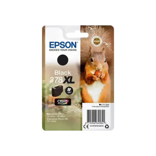 Cartouche d'encre C13T37914010 &Eacute;cureuil XL - Noir - Epson photo du produit