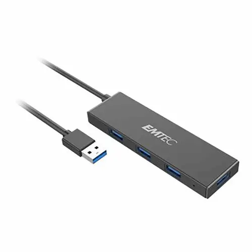 Emtec Hub Ultra Slim USB3.1 4-Port T620A photo du produit