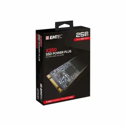 Emtec SSD M2 Sata X250 256GB Intern photo du produit