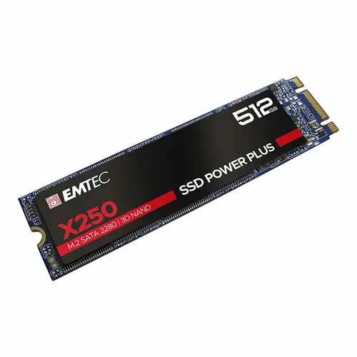 Emtec SSD M2 Sata X250 512GB Intern photo du produit