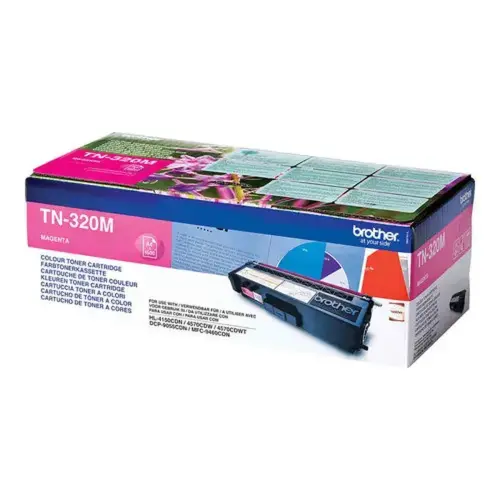 Brother TN320M toner Magenta 1500 p photo du produit