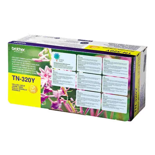 Brother TN320Y toner Jaune 1500 p photo du produit
