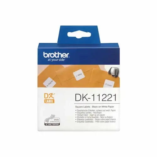 Brother DK11221 Etiquettes 23 x 23mm photo du produit