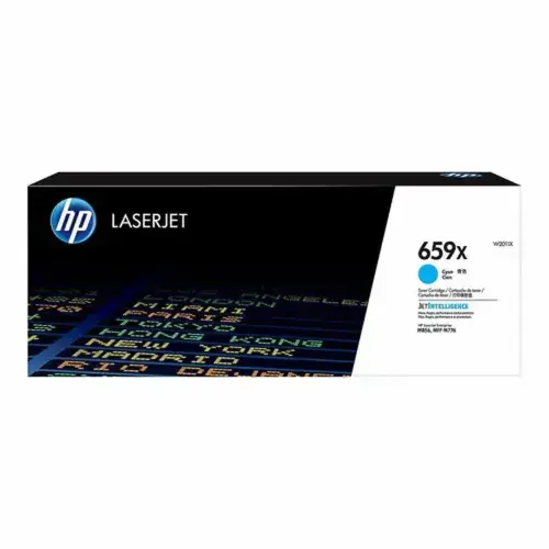 Toner 659X LaserJet - Cyan - haute capacit&eacute; - HP photo du produit
