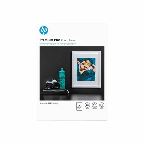 HP CR672A Papier Photo Glossy A4 20F photo du produit