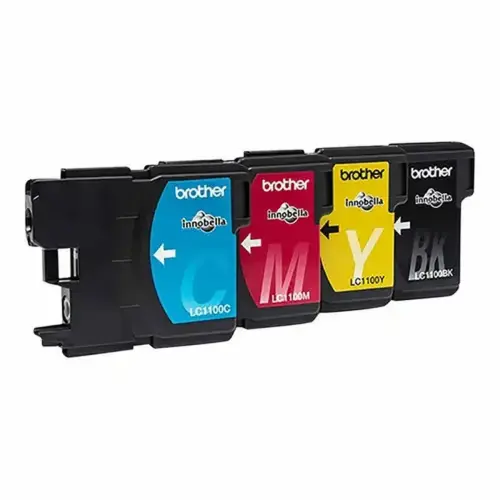 Brother LC1100VALBP Blis Pack Rainbow+BK photo du produit