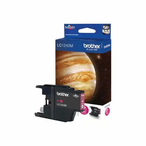 Cartouche d'encre LC1240MBP - Magenta - sous blister - Brother photo du produit