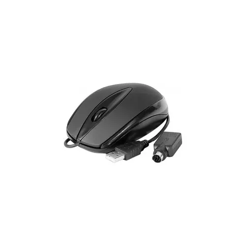 DACOMEX Souris noire USB et PS/2 photo du produit