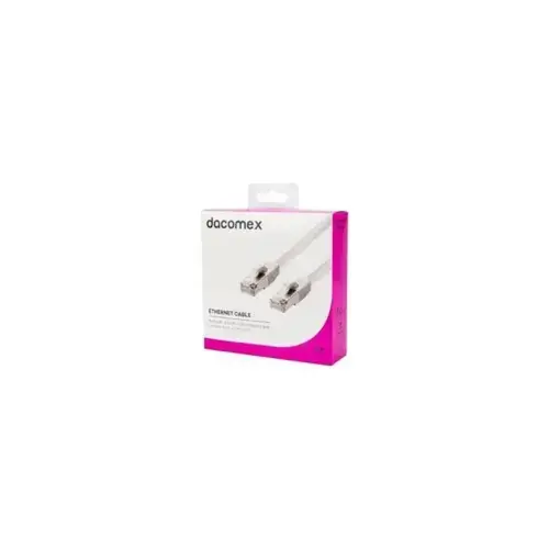 DACOMEX Cordon RJ45 CAT. 6 F/UTP LSOH snagless blanc - 2 m photo du produit