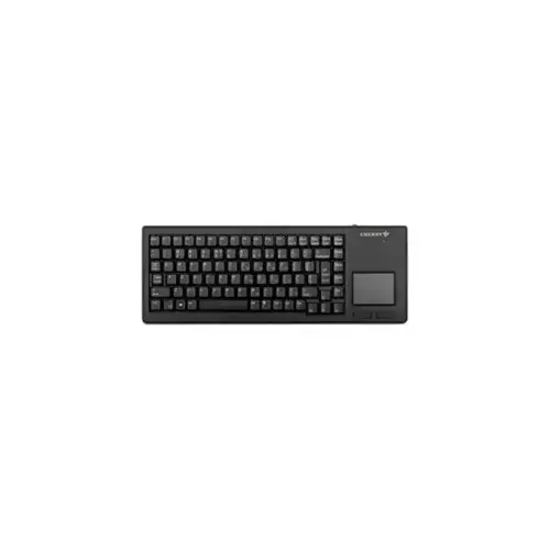Cherry clavier miniature + touchpad azerty usb noir photo du produit