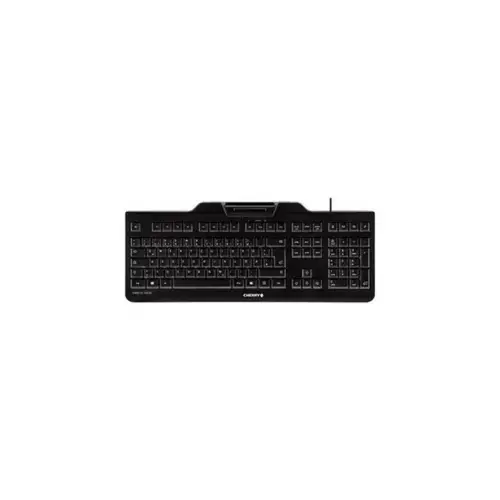CHERRY Clavier (+cart puces) KC-1000 SCUSB noir (FR) photo du produit