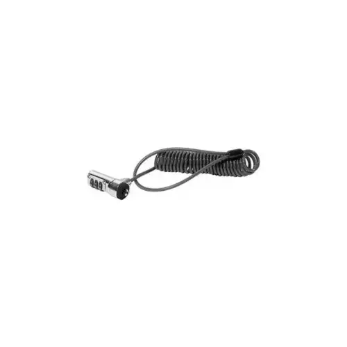 Antivol PC portable a code et cable spirale extensible 1,8M photo du produit