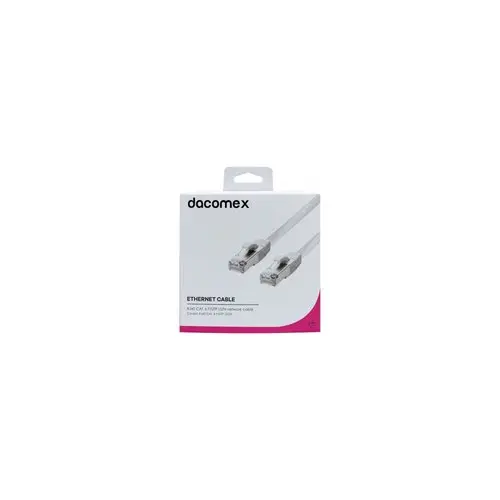DACOMEX Cordon RJ45 CAT. 6 F/UTP LSOH snagless blanc - 3 m photo du produit