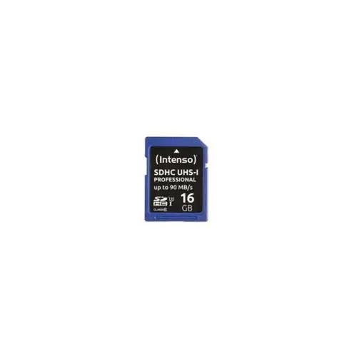 INTENSO Carte SDHC UHS-I Professional Class 10 - 16 Go photo du produit