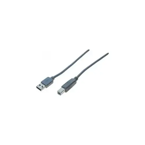 Cordon USB 2.0 A / B gris - 1,0 m photo du produit